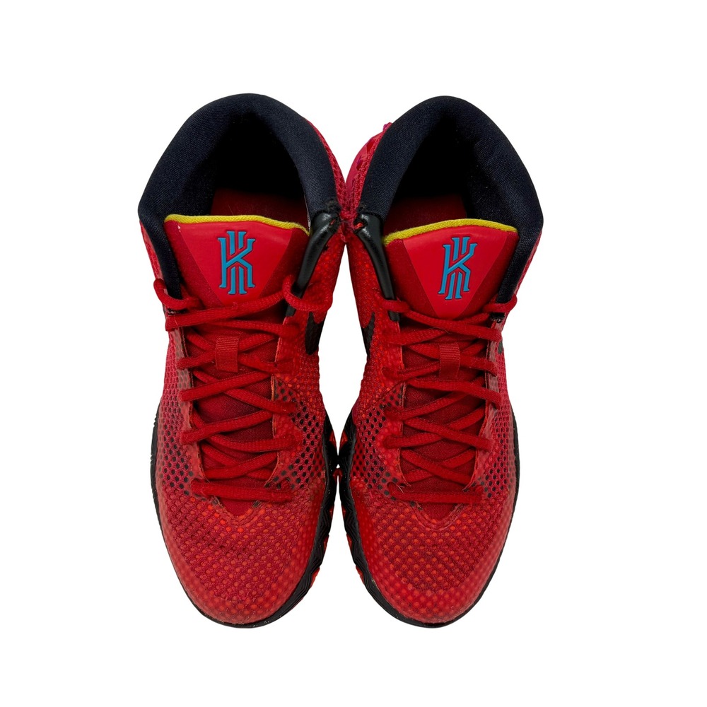 Nike Kyrie 1 Deceptive Red Men's Sz 7.5 Basketball Shoes 705277-606 Red Black - Picture 7 of 16